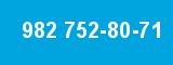 982 752-80-71 982 752-80-71